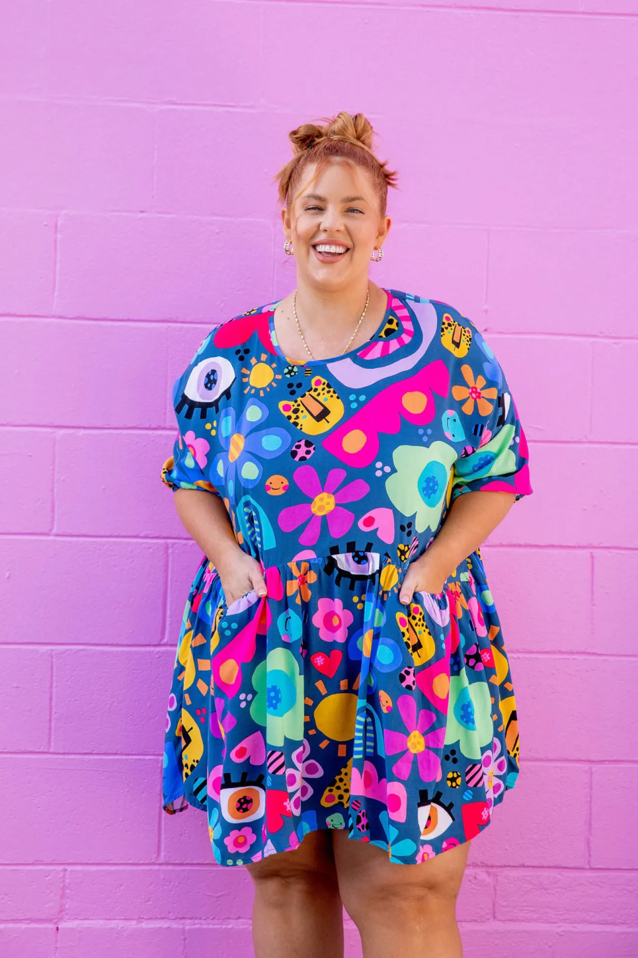 Proud Poppy Clothing *UNICORN* Hazel Dress in My Things by Kasey Rainbow Sale