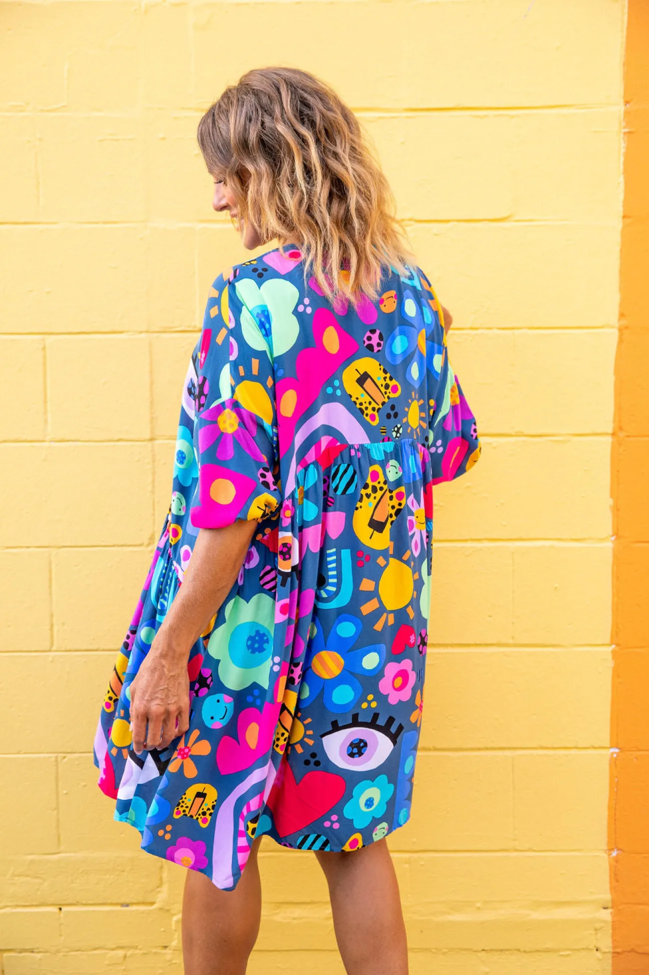Proud Poppy Clothing *UNICORN* Hazel Dress in My Things by Kasey Rainbow Sale