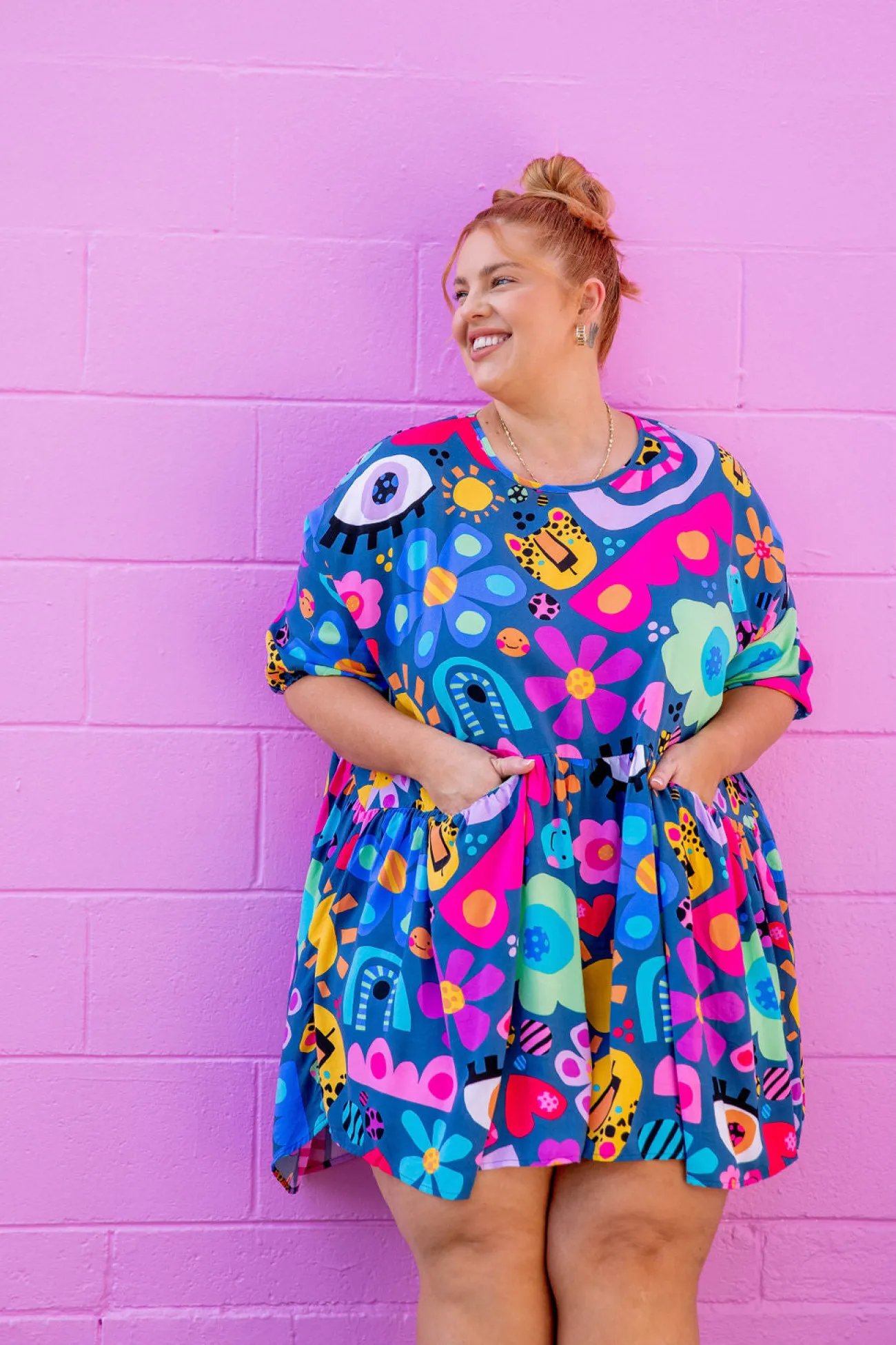 Proud Poppy Clothing *UNICORN* Hazel Dress in My Things by Kasey Rainbow Sale
