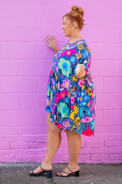 Proud Poppy Clothing *UNICORN* Hazel Dress in My Things by Kasey Rainbow Sale
