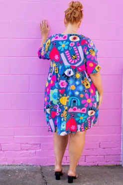 Proud Poppy Clothing *UNICORN* Hazel Dress in My Things by Kasey Rainbow Sale