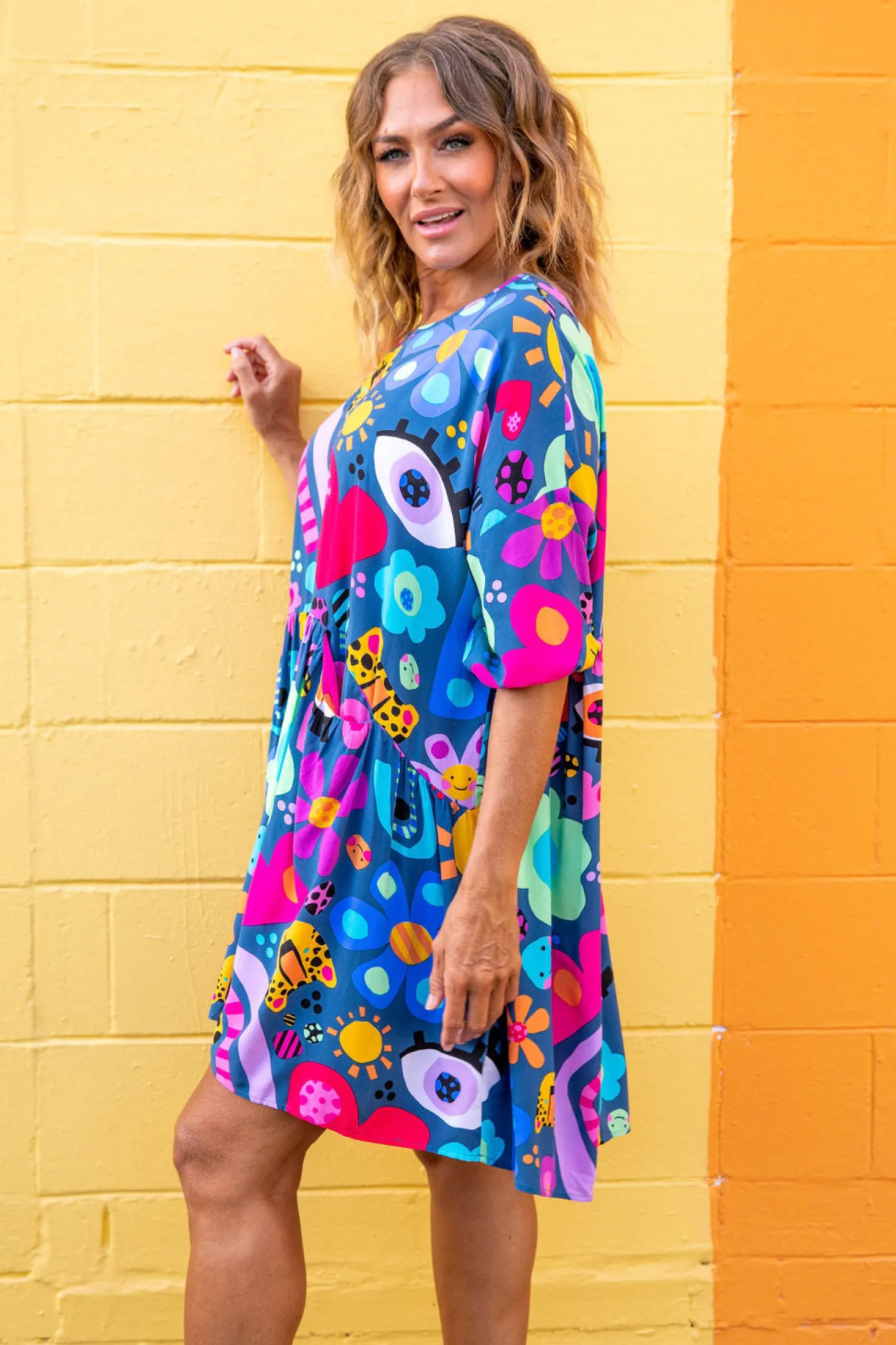 Proud Poppy Clothing *UNICORN* Hazel Dress in My Things by Kasey Rainbow Sale