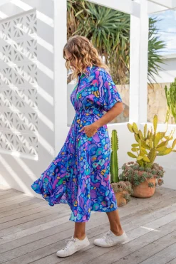 Proud Poppy Clothing *UNICORN* Maddy Dress in Reef by Kasey Rainbow Discount