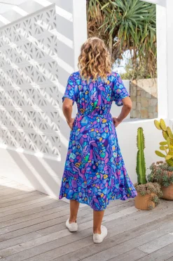 Proud Poppy Clothing *UNICORN* Maddy Dress in Reef by Kasey Rainbow Discount