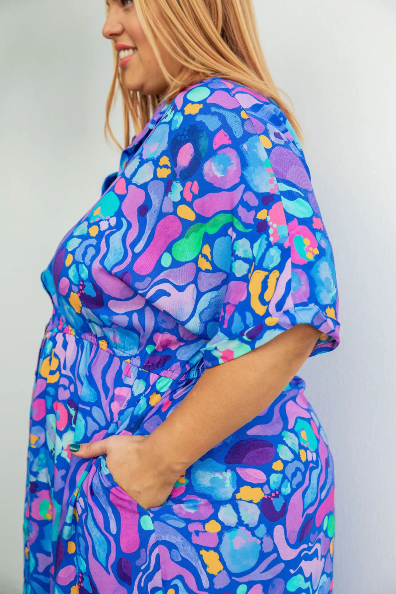 Proud Poppy Clothing *UNICORN* Maddy Dress in Reef by Kasey Rainbow Discount