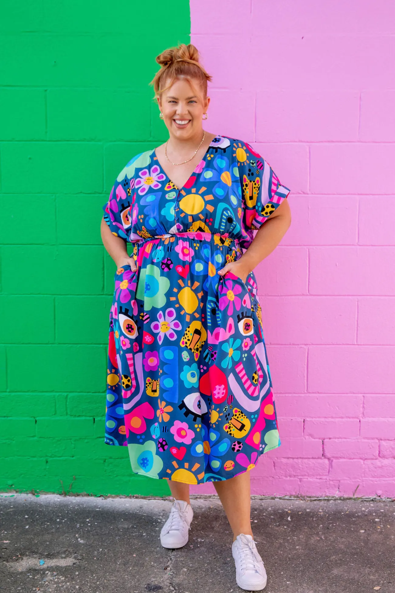 Proud Poppy Clothing *UNICORN* Millie Dress in My Things by Kasey Rainbow Discount
