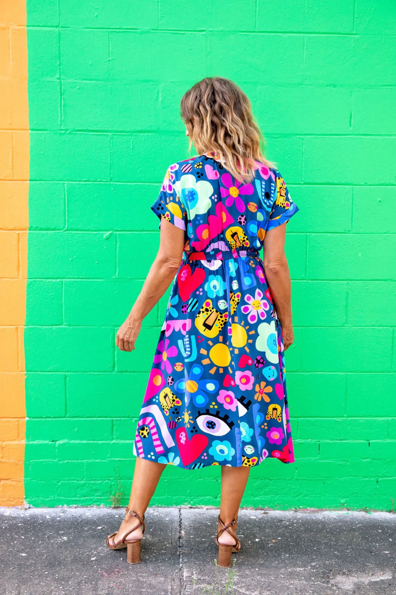 Proud Poppy Clothing *UNICORN* Millie Dress in My Things by Kasey Rainbow Discount