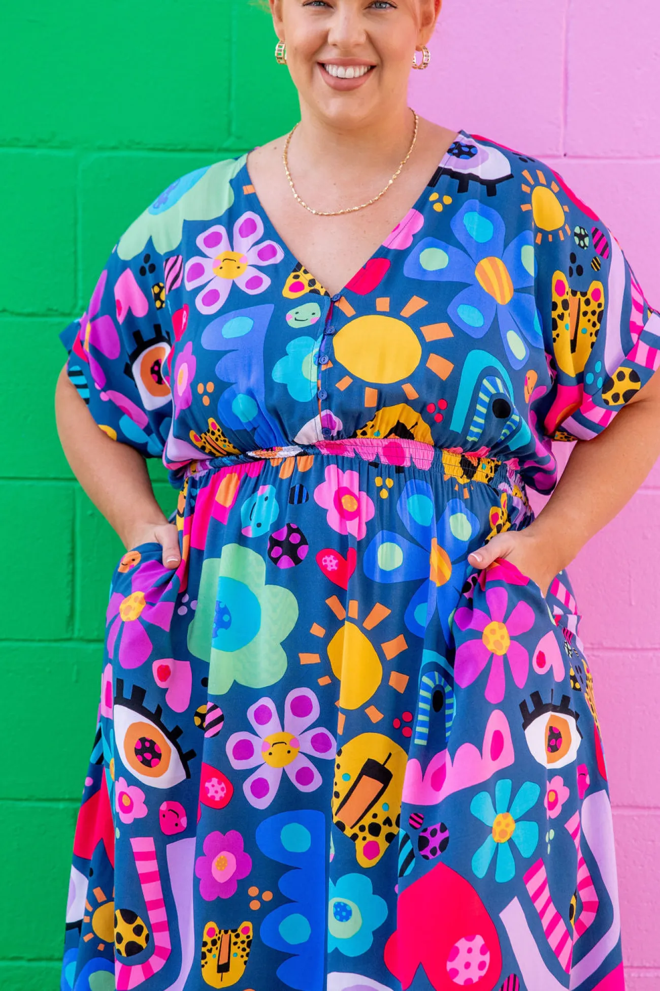 Proud Poppy Clothing *UNICORN* Millie Dress in My Things by Kasey Rainbow Discount