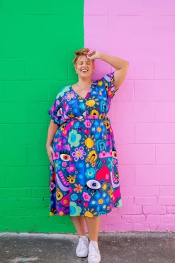 Proud Poppy Clothing *UNICORN* Millie Dress in My Things by Kasey Rainbow Discount