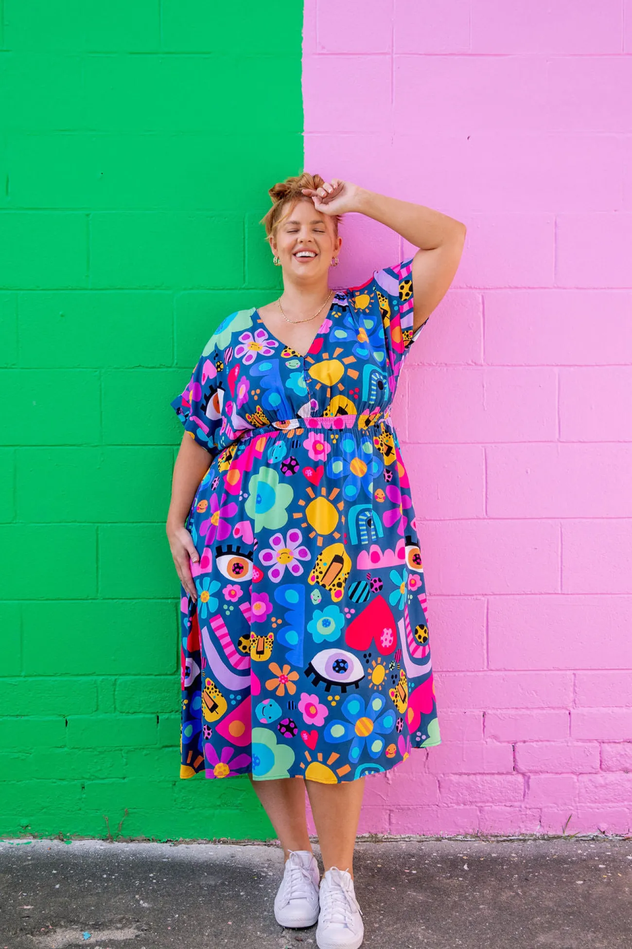 Proud Poppy Clothing *UNICORN* Millie Dress in My Things by Kasey Rainbow Discount