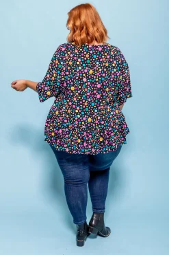 Proud Poppy Clothing *UNICORN* Peak Top in Black Pebble by Kasey Rainbow Best