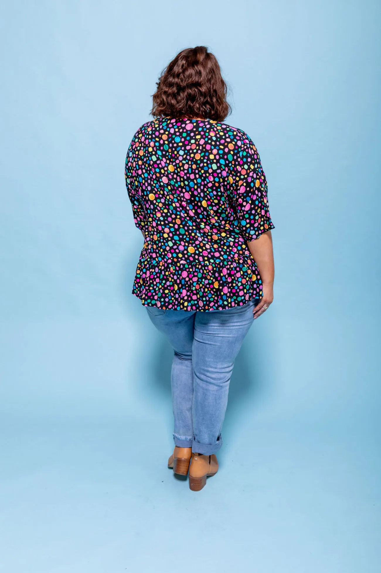 Proud Poppy Clothing *UNICORN* Peak Top in Black Pebble by Kasey Rainbow Best