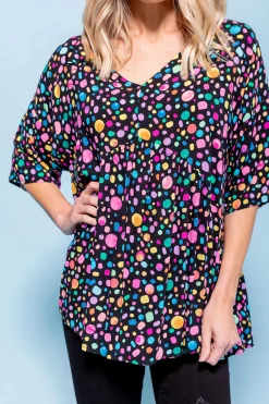 Proud Poppy Clothing *UNICORN* Peak Top in Black Pebble by Kasey Rainbow Best