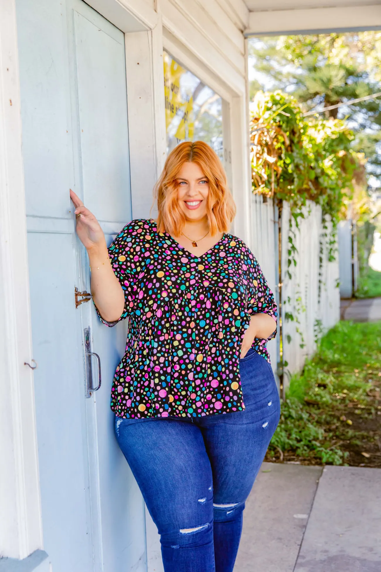 Proud Poppy Clothing *UNICORN* Peak Top in Black Pebble by Kasey Rainbow Best