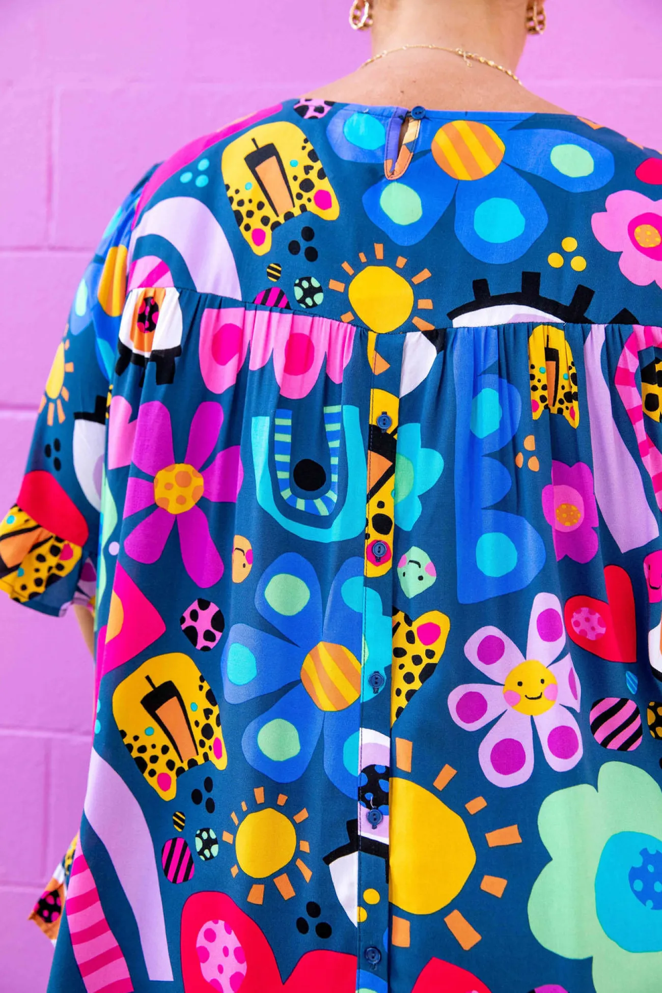 Proud Poppy Clothing *UNICORN* Tilly Top in Kasey Rainbow My Things by Kasey Rainbow Discount