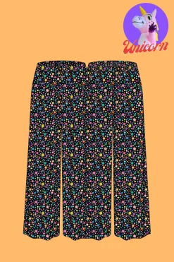 Proud Poppy Clothing *UNICORN* Zelda Pants in Black Pebble by Kasey Rainbow Outlet