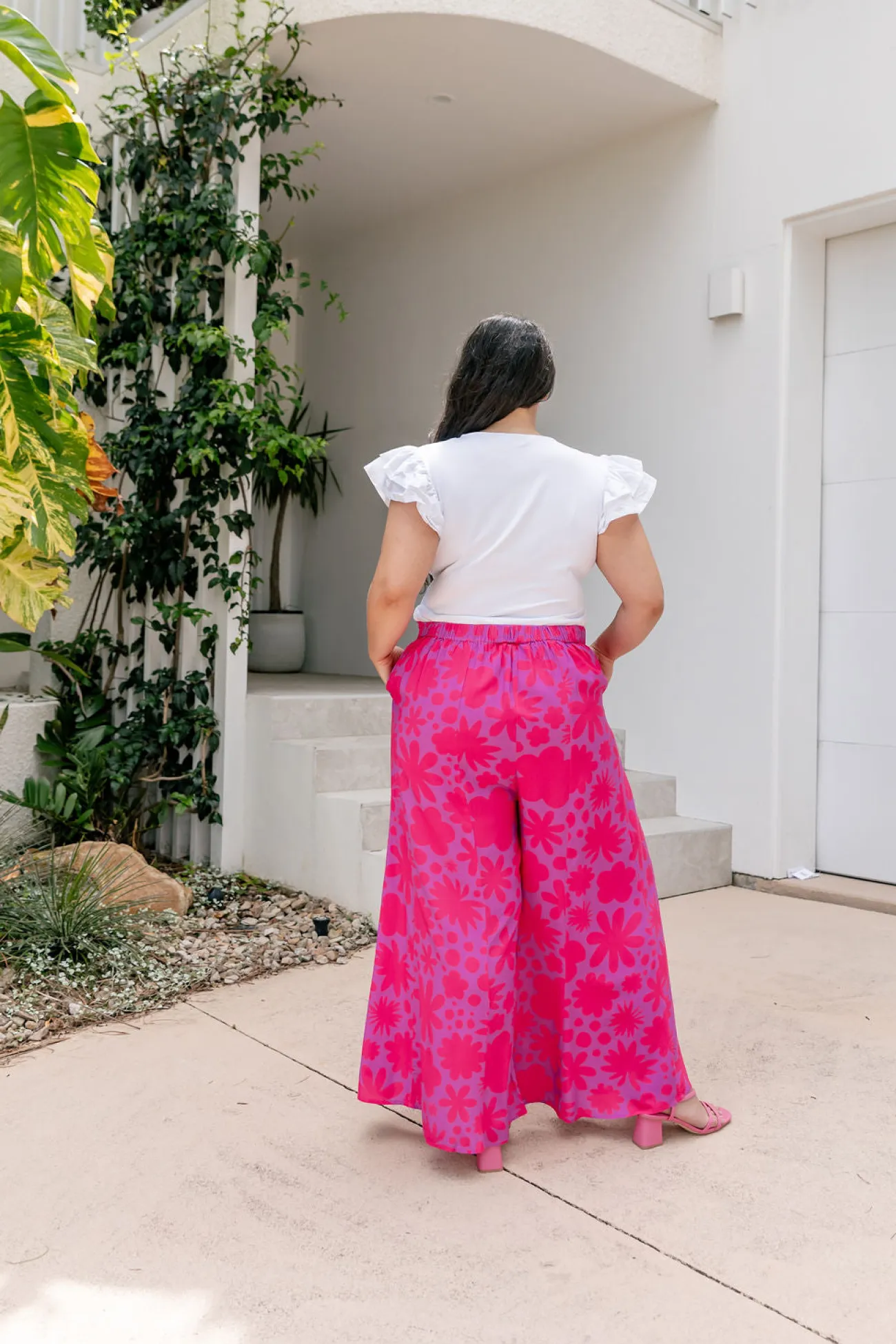 Proud Poppy Clothing Zelda Pants in Summer Floral by Kasey Rainbow Discount
